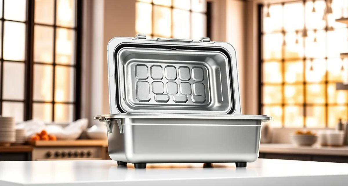 Cambro Ultra Pan Carrier front-loading insulated food transport container for wedding catering and venue food delivery.