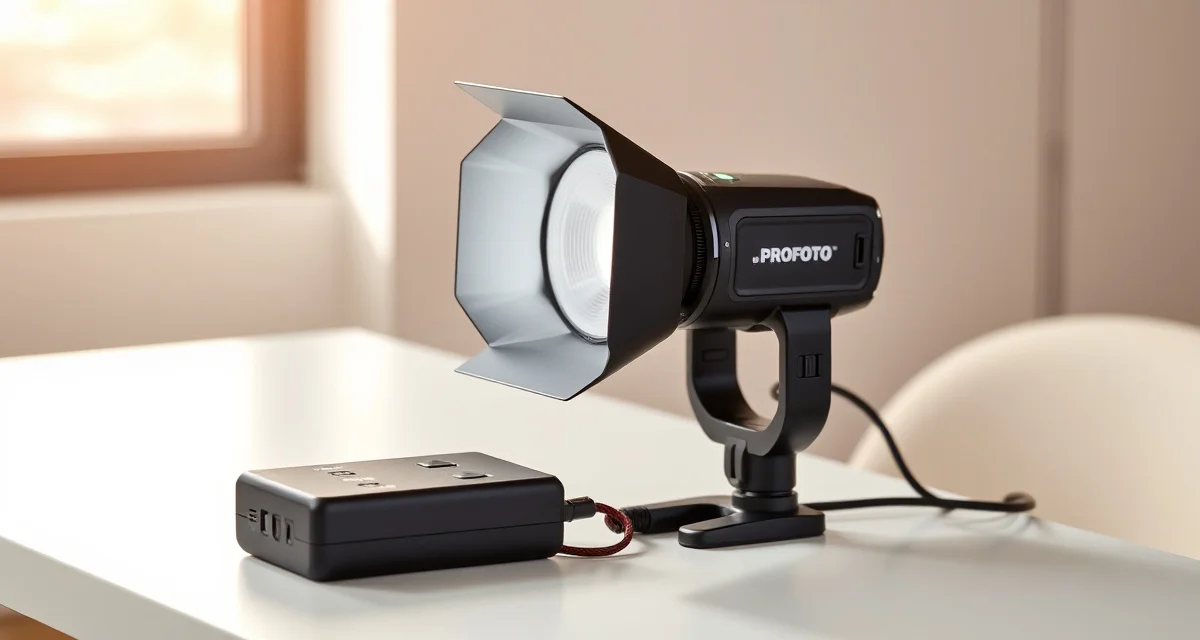 Profoto B10 Plus portable battery-powered strobe light for wedding photography, 500Ws compact lighting equipment