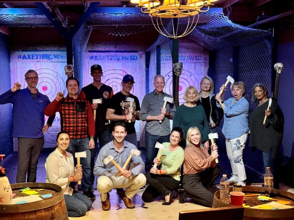 Axe Throw San Diego - wedding in San Diego, CA