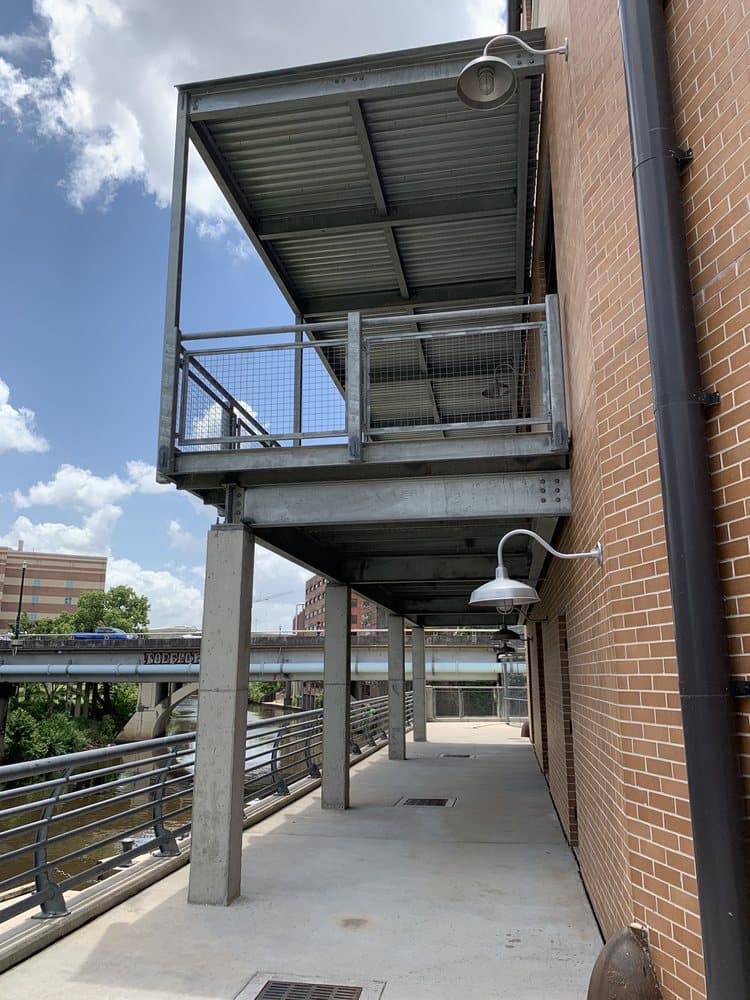 Sunset Coffee Building - wedding in Houston, TX