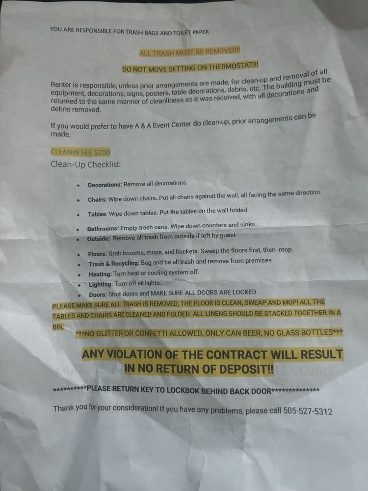 A & A Event Center - wedding in Albuquerque, NM