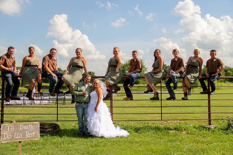 Civil War Ranch - wedding in Carthage, MO