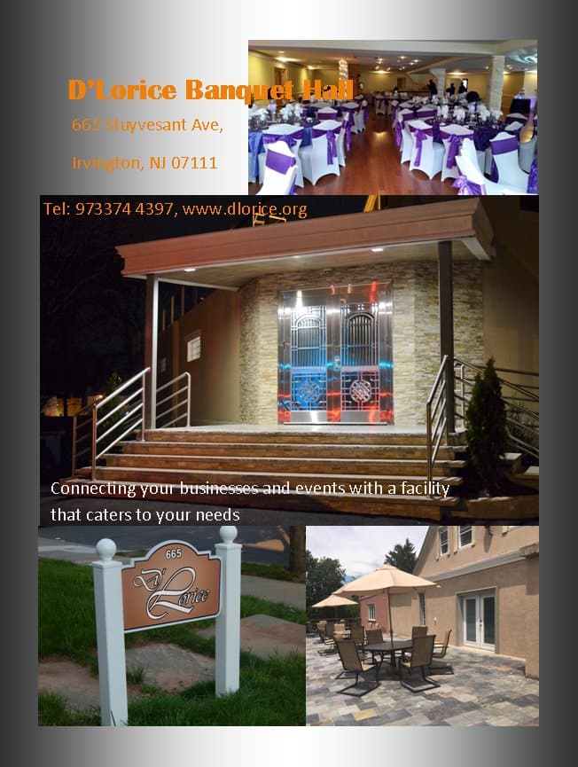 D 'lorice Banquet Hall - wedding in Irvington, NJ