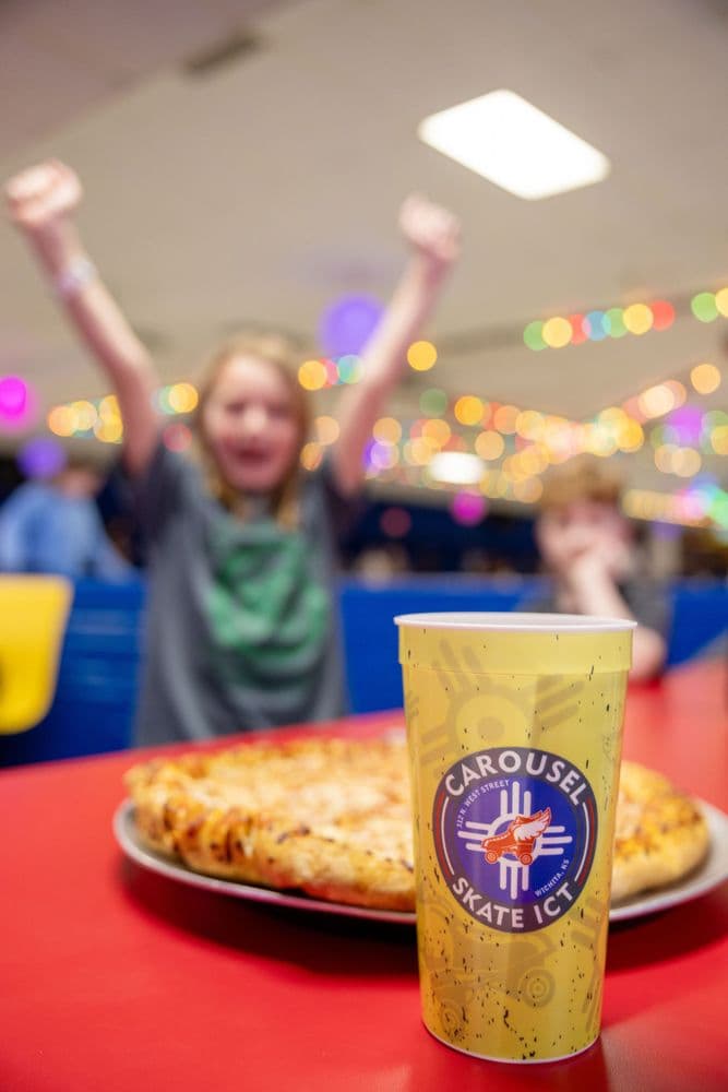 Carousel Skate Center - wedding in Wichita, KS