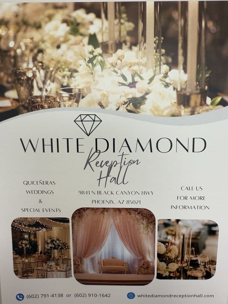 White Diamond Reception Hall - wedding in Phoenix, AZ