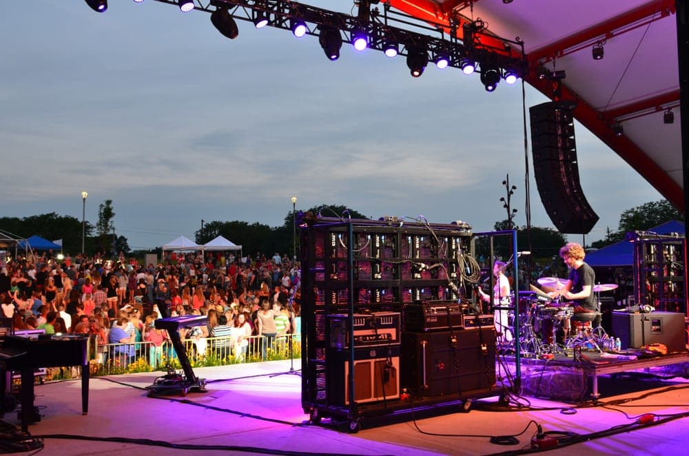 McGrath Amphitheatre - wedding in Cedar Rapids, IA