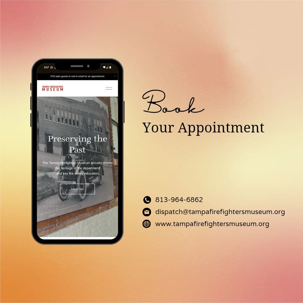 Tampa Firefighters Museum - wedding in Tampa, FL