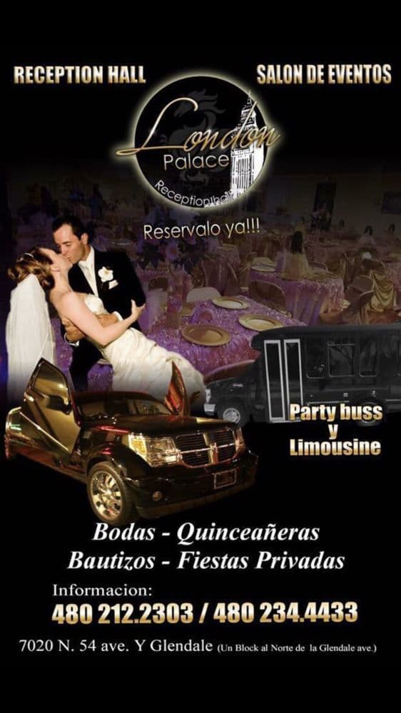 London Palace Reception Hall - wedding in Glendale, AZ