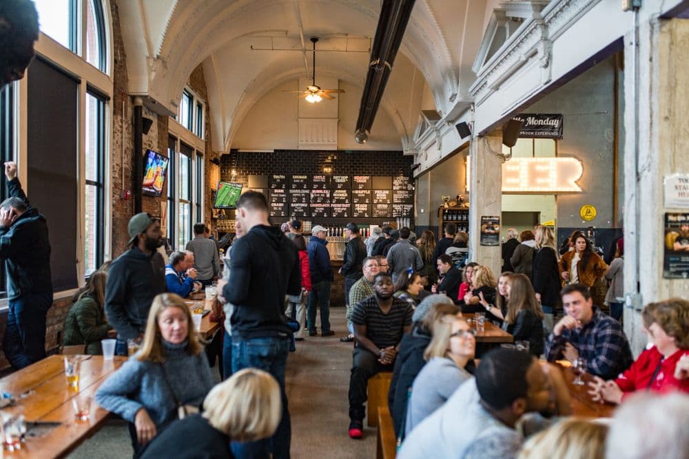 Rhinegeist Brewery - wedding in Cincinnati, OH