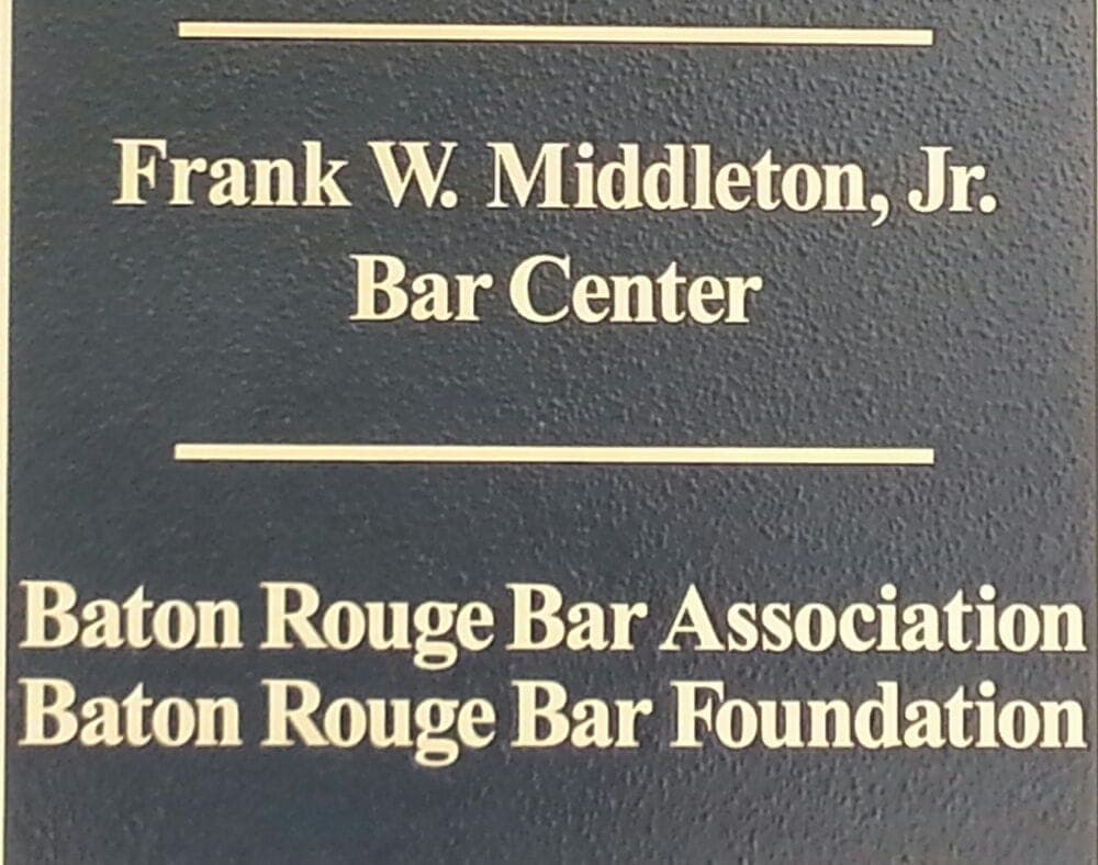Baton Rouge Bar Association - wedding in Baton Rouge, LA