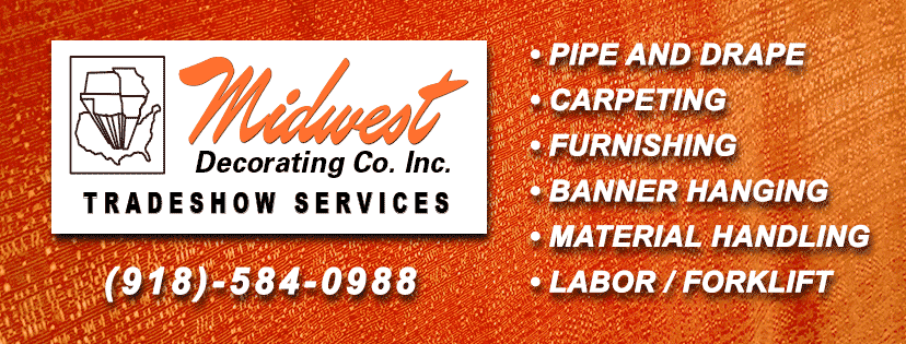 Midwest Decorating  - Tradeshow Services - wedding in Tulsa, OK