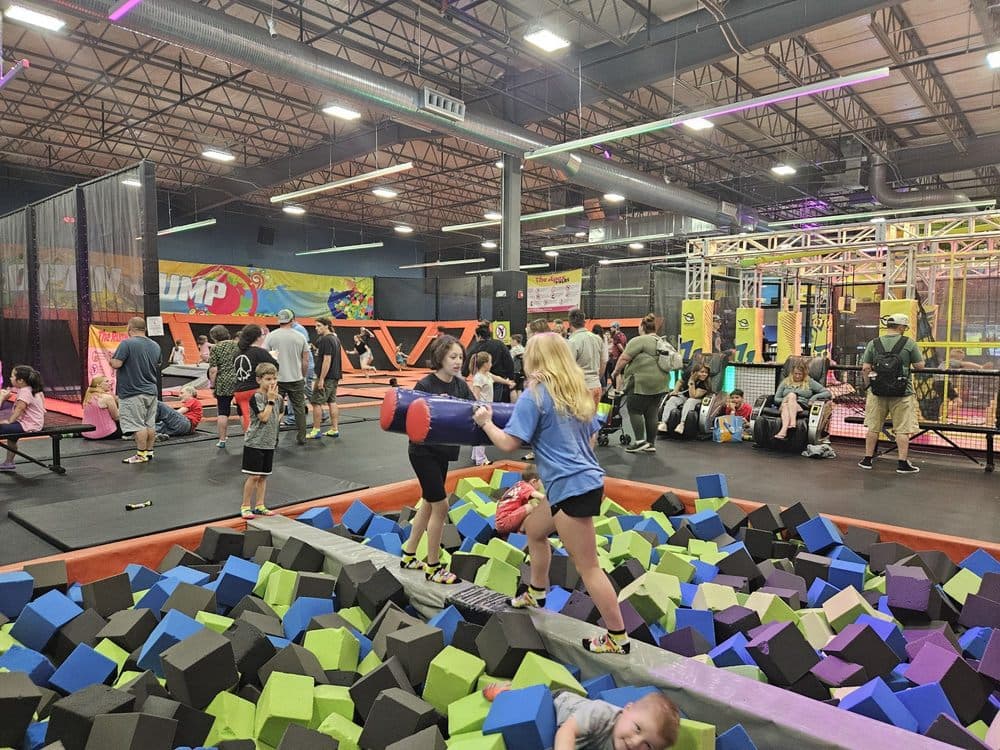 Urban Air Trampoline and Adventure Park - wedding in South Portland, ME