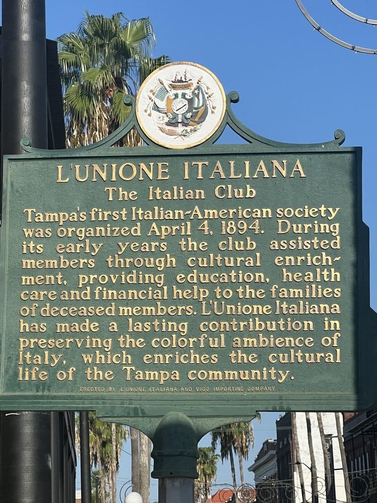 Italian Club - wedding in Tampa, FL