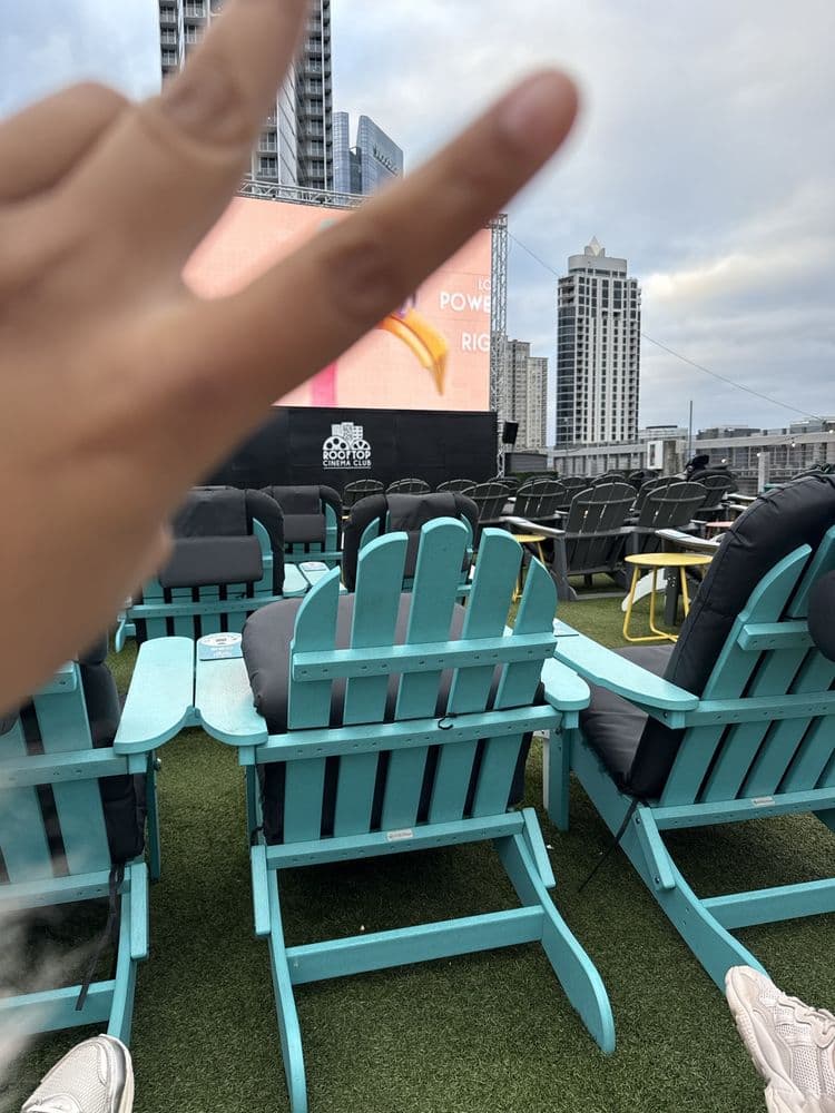 Rooftop Cinema Club Uptown - wedding in Houston, TX
