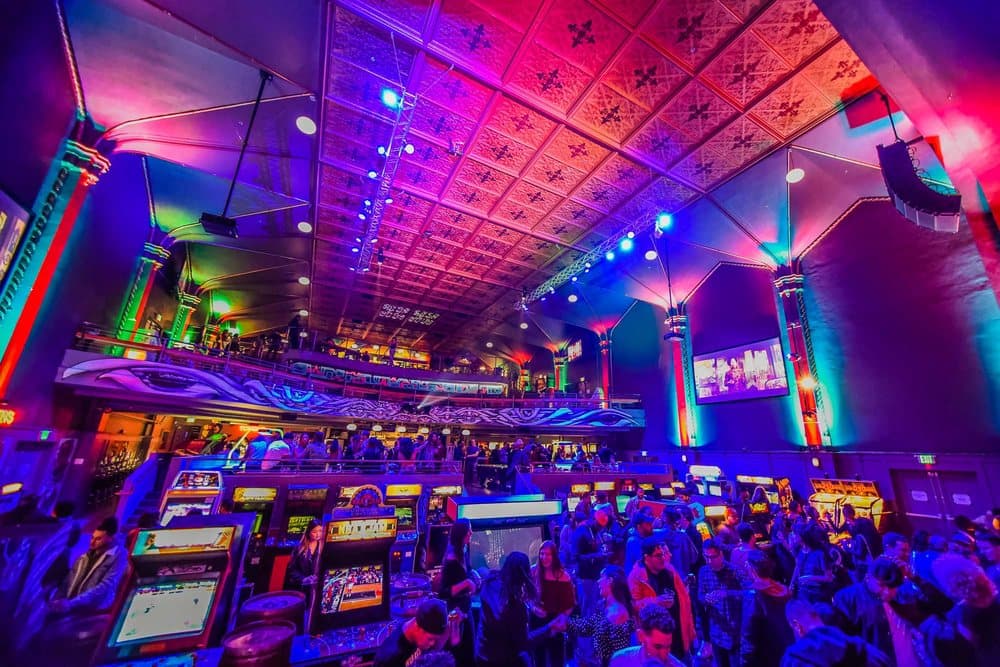 Emporium Arcade Bar - wedding in San Francisco, CA