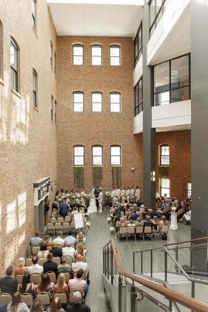 The Atrium at Uccello's - wedding in Grand Rapids, MI