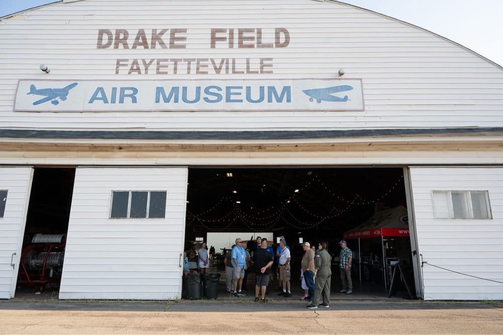 Arkansas Air and Military Museum - wedding in Fayetteville, AR