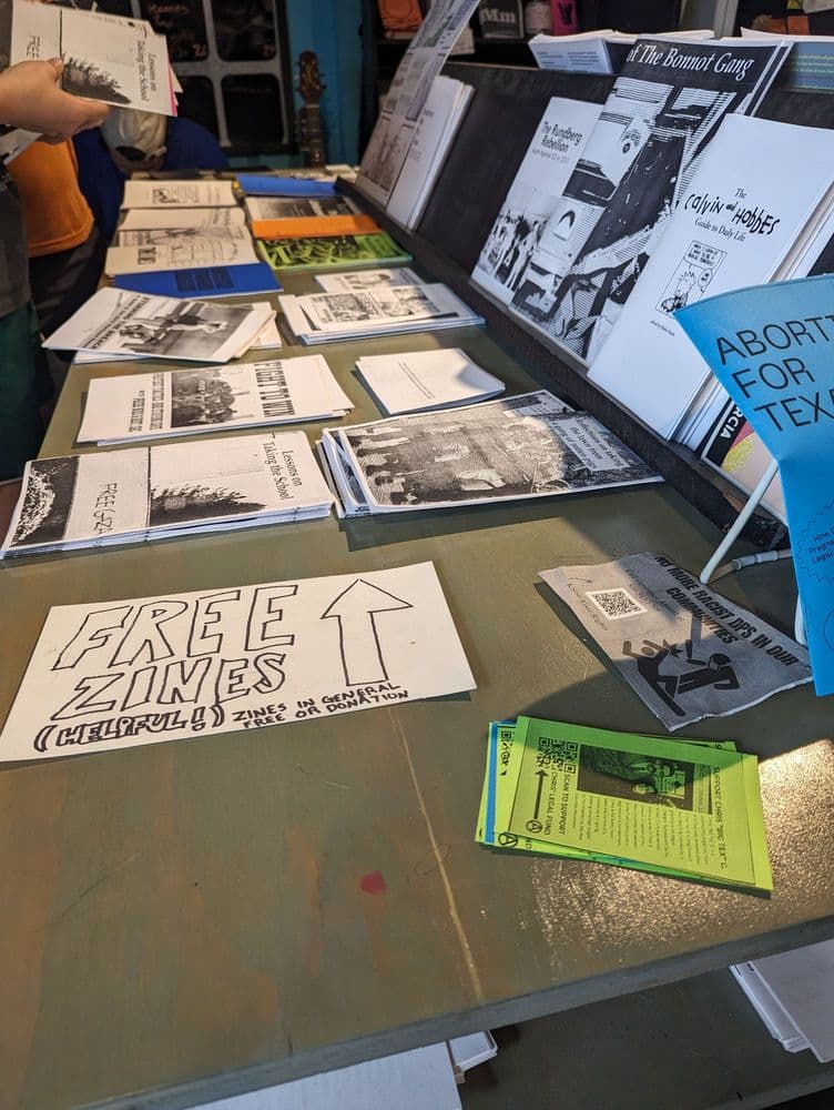 Monkeywrench Books - wedding in Austin, TX