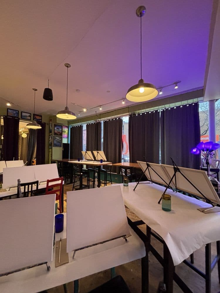 Bottle & Bottega by Painting with a Twist - wedding in Chicago, IL