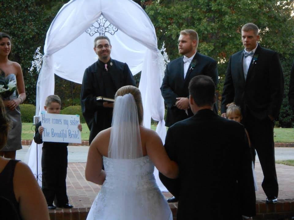Wedding Officiant Greenville - wedding in Greenville, SC