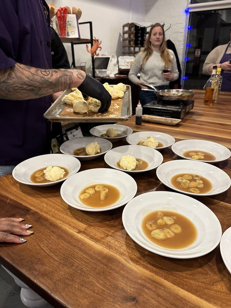 The Mardi Gras School of Cooking - wedding in New Orleans, LA