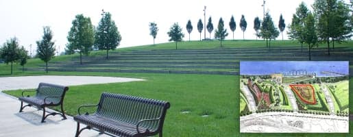 The Brown-Forman Amphitheater - wedding in Louisville, KY