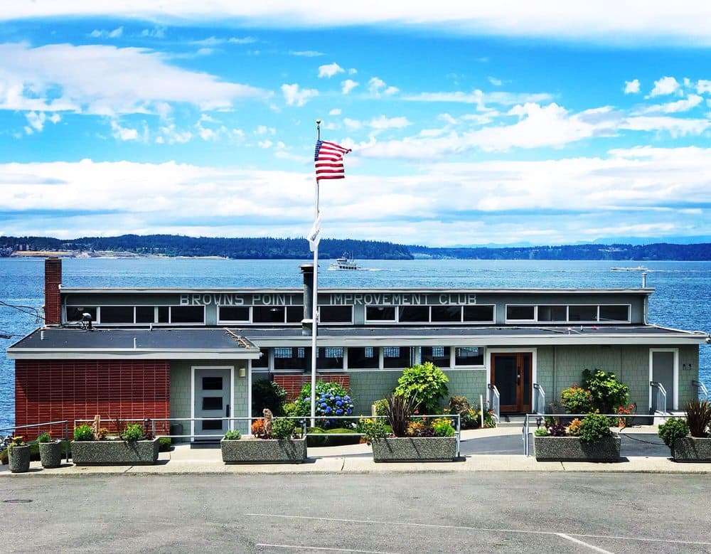 Brown's Point Improvement Club - wedding in Tacoma, WA