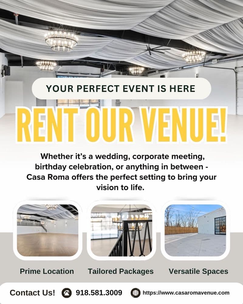 Casa Roma - wedding in Tulsa, OK