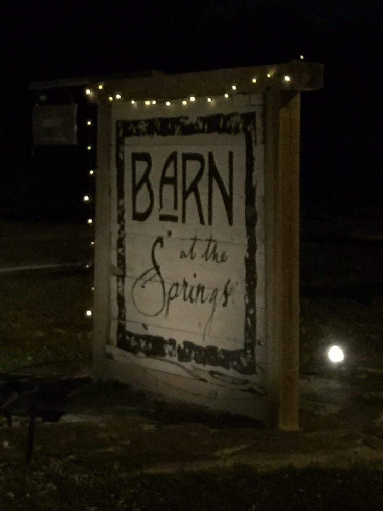 The Barn at the Springs - wedding in Springdale, AR