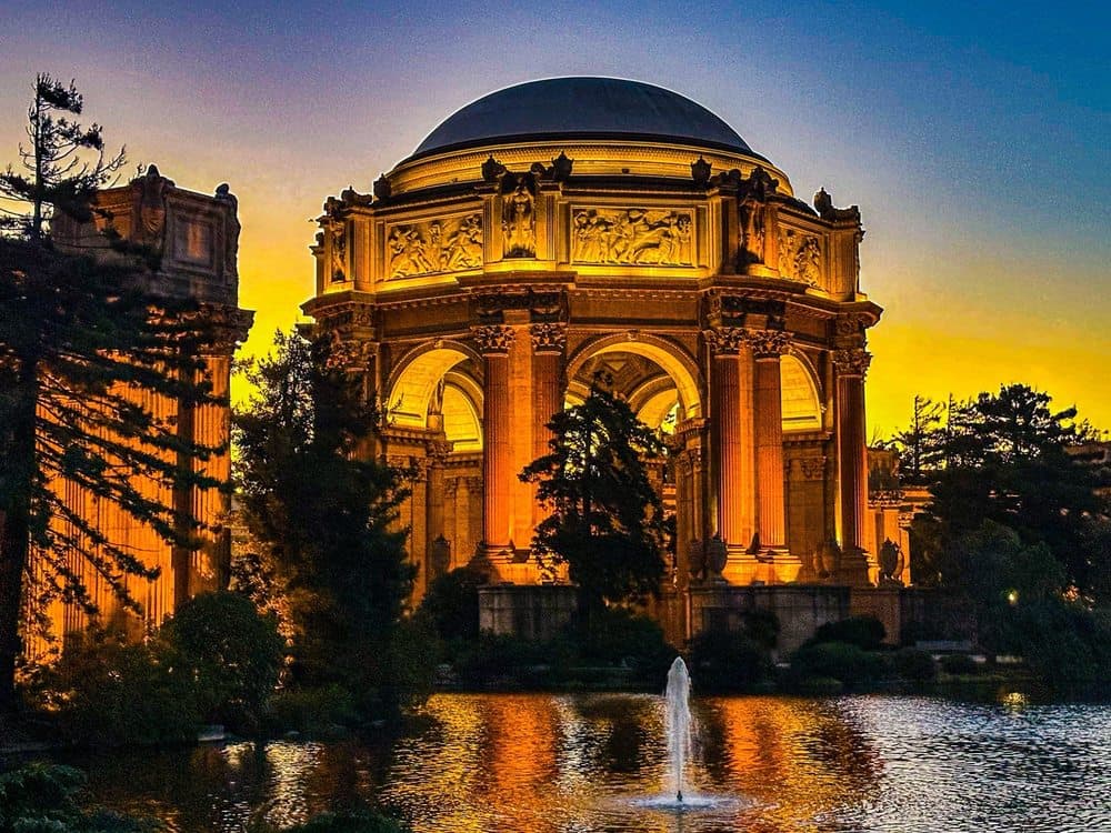 Palace Of Fine Arts - wedding in San Francisco, CA