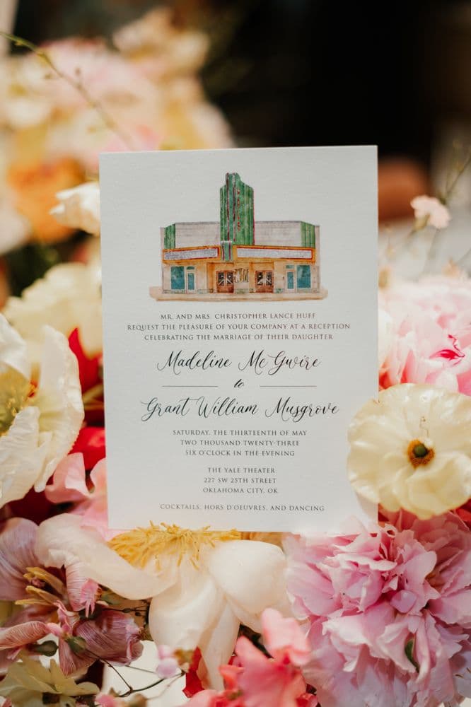 The Yale Theater - wedding in Oklahoma City, OK